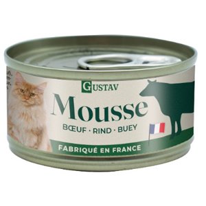 CAT GUSTAV MOUSSE BUEY 85 gr.